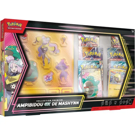 The Pokémon Company Coffret Ex Premium Collection - 25/04 - Ampibidou – vue 1 – Magic, Pokemon, ...