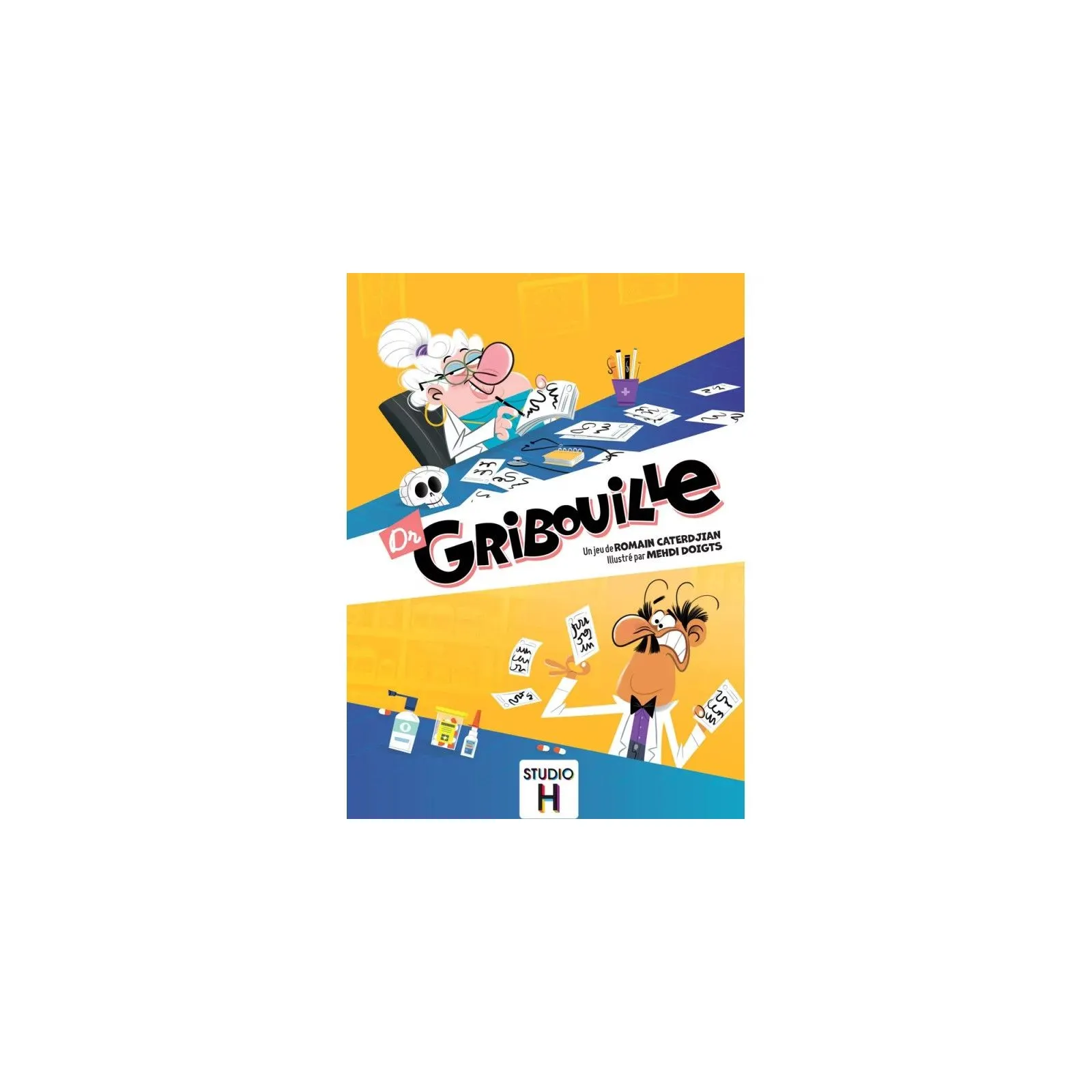 Studio H Dr. Gribouille – vue 4 – Board Games