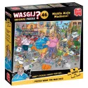 Jumbo Wasgij Original 46 - Frénésie d'achat dans l'allée centrale! [1000] – vue 1 – Puzzles