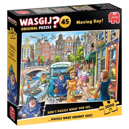 Jumbo Wasgij Original 45 - La journée du déménagement! [1000] – vue 1 – Puzzles