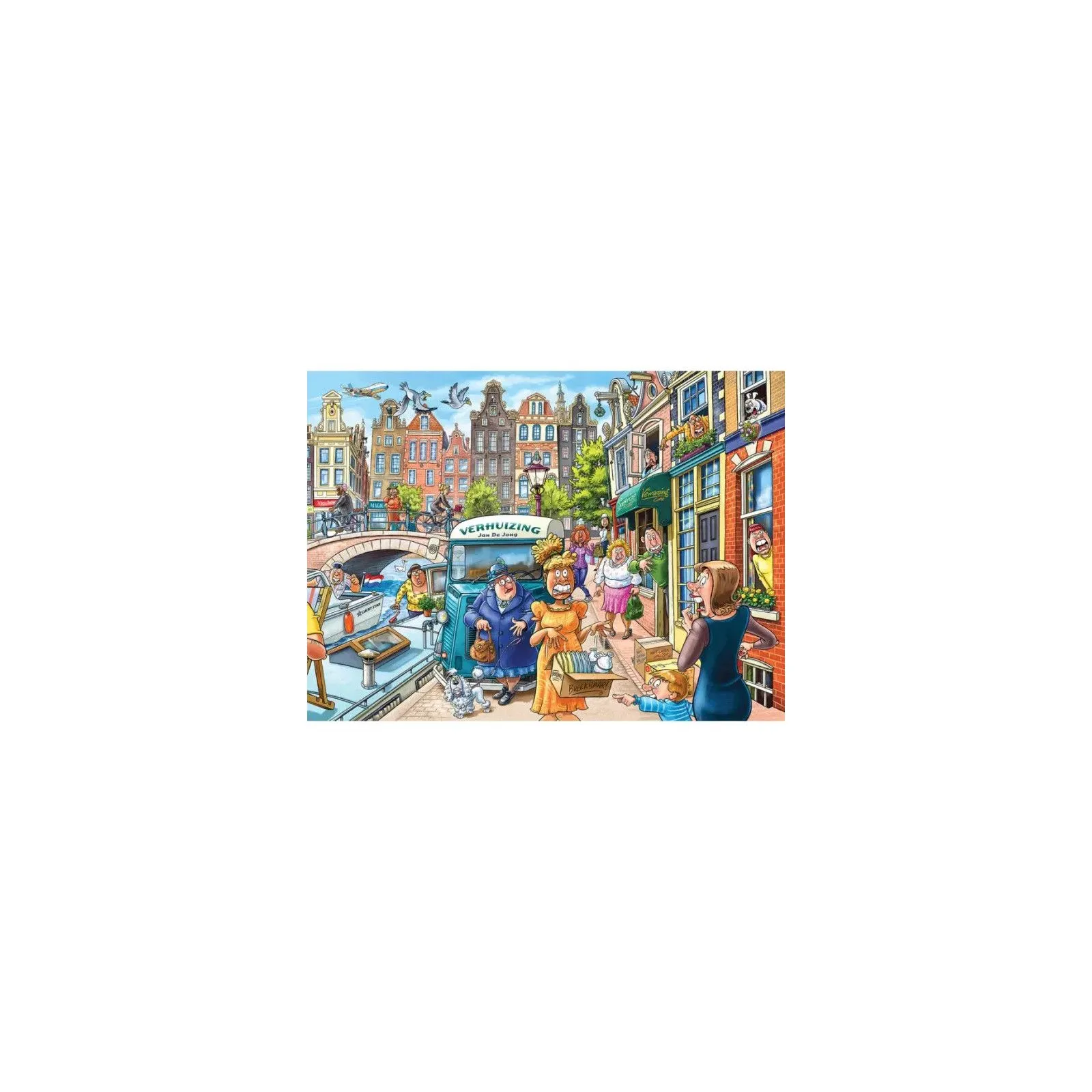 Jumbo Wasgij Original 45 - Moving Day! [1000] – vue 2 – Puzzles