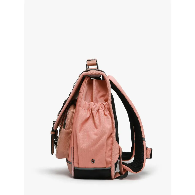 Caméléon Cartable Vintage Fantasy 35 cm - Glossy Pink – vue 2 – Cartables et sacs
