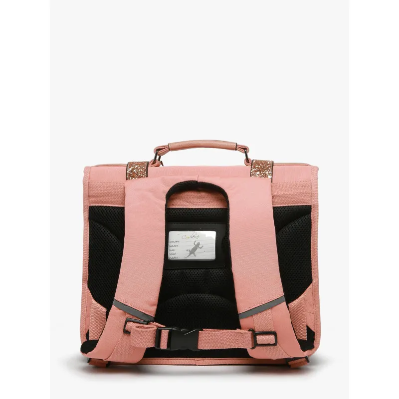 Caméléon Cartable Vintage Fantasy 35 cm - Glossy Pink – vue 4 – Cartables et sacs