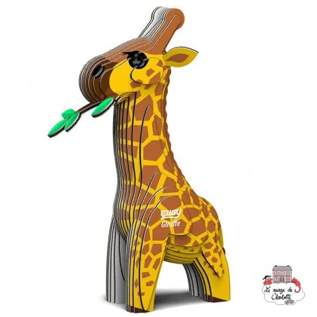Eugy 009 - Girafe - EUG-5313905 - dodoland - Maquettes en carton - Le Nuage de Charlotte