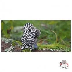 Eugy 011 - Zebra - EUG-5313906 - dodoland - Maquettes en carton - Le Nuage de Charlotte