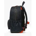 Caméléon Sac à dos Vintage Urban 40 cm - Navy Orange Stitchin – vue 2 – Cartables et sacs