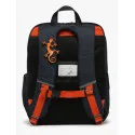 Caméléon Sac à dos Vintage Urban 40 cm - Navy Orange Stitchin – vue 3 – Cartables et sacs