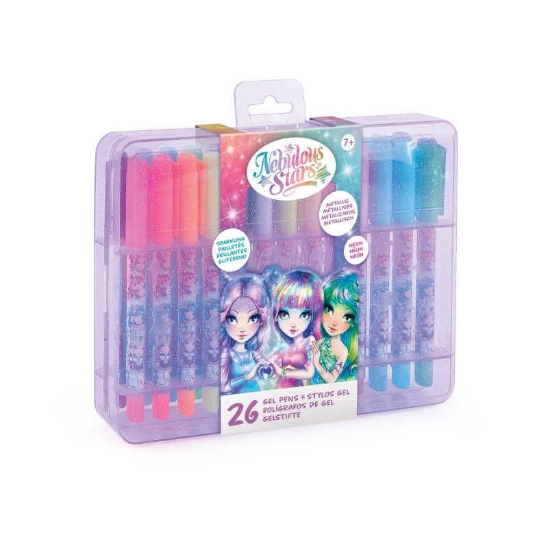 Tween Team [Nebulous Stars] 26 Stylos Gel – vue 1 – Nebulous Stars