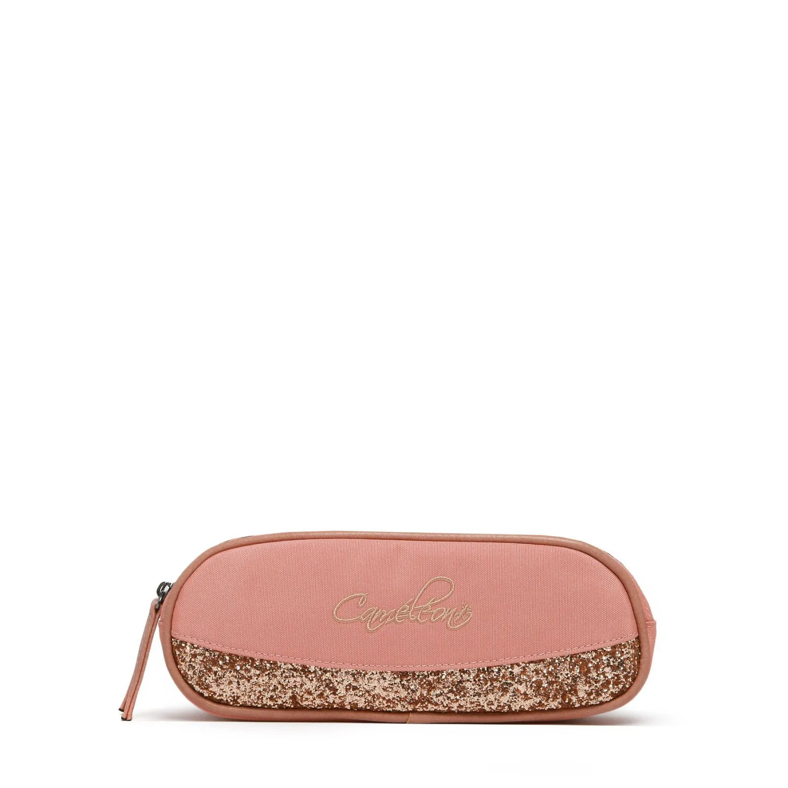Caméléon Pencil Case Vintage Fantasy 2 Compartment - Glossy Pink – vue 1 – Pencil Cases