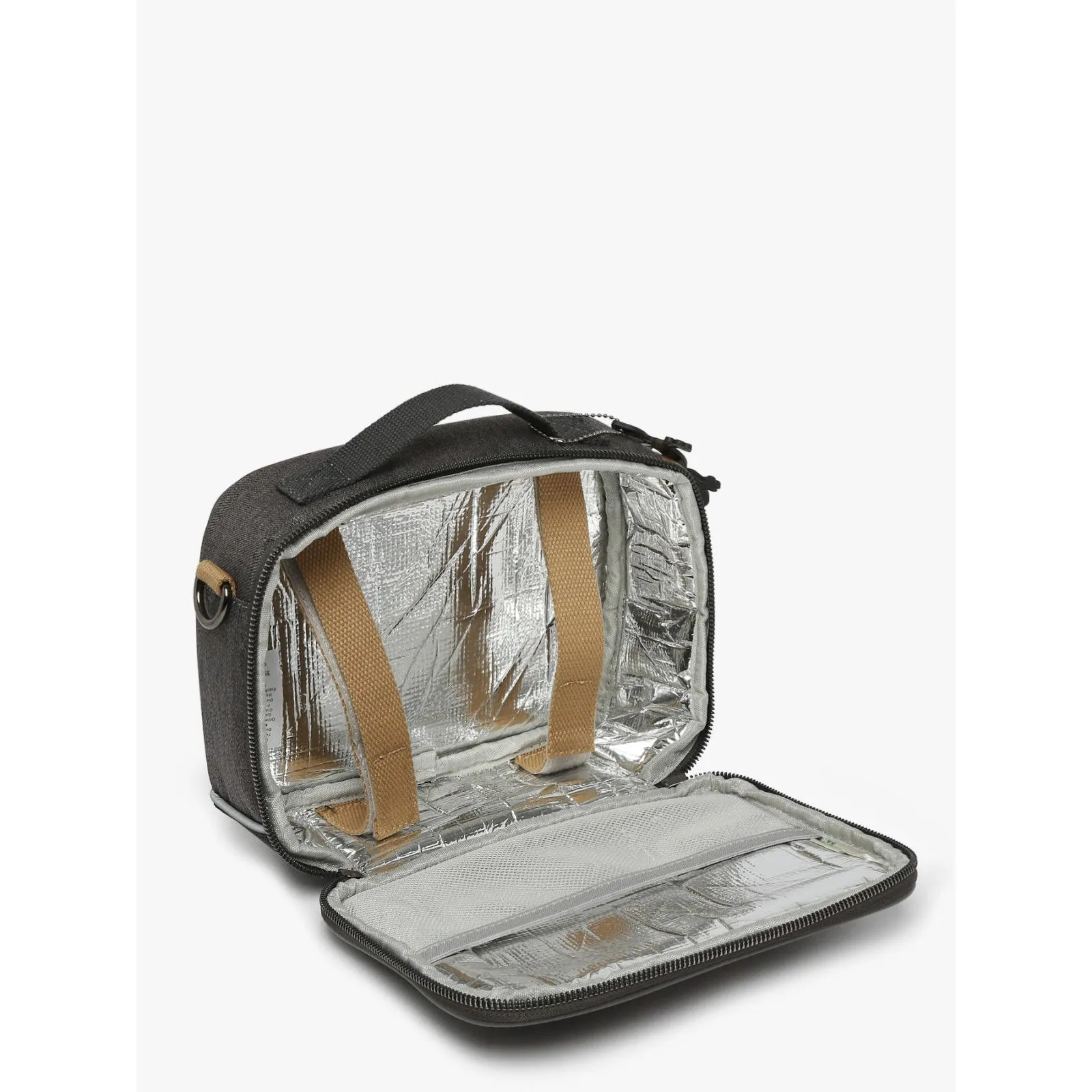 Caméléon Vintage Urban Lunch Bag - Grey Badges – vue 2 – Cooler Bags