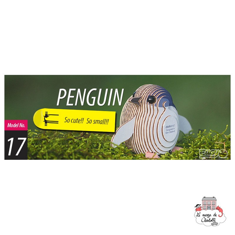Eugy 017 - Pinguin - EUG-5313994 - dodoland - Maquettes en carton - Le Nuage de Charlotte