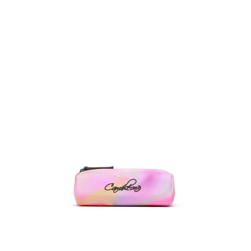 Caméléon 1 compartment pencil pouch Vintage Fantasy -  Pink Tie And Dye – vue 1 – Pencil Cases