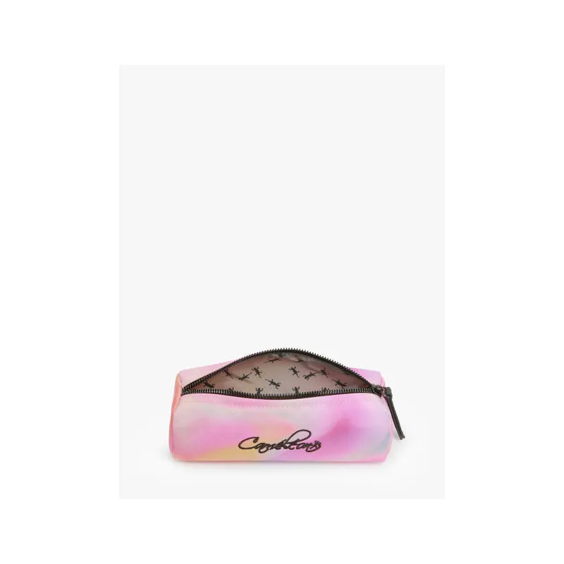 Caméléon 1 compartment pencil pouch Vintage Fantasy -  Pink Tie And Dye – vue 2 – Pencil Cases