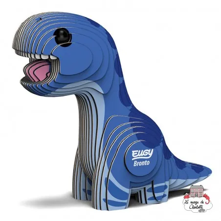 Eugy 008 - Bronto Brontosaure - EUG-5313936 - dodoland - Maquettes en carton - Le Nuage de Charlotte