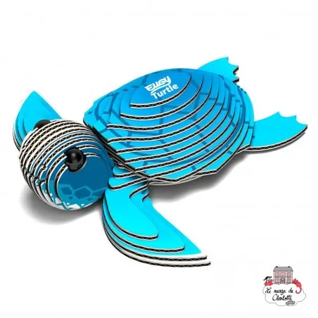 Eugy 038 - Tortue - EUG-5313937 - dodoland - Maquettes en carton - Le Nuage de Charlotte