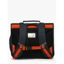 Caméléon Cartable Vintage Urban 41 cm - Navy Orange Stitchin – vue 2 – Cartables et sacs
