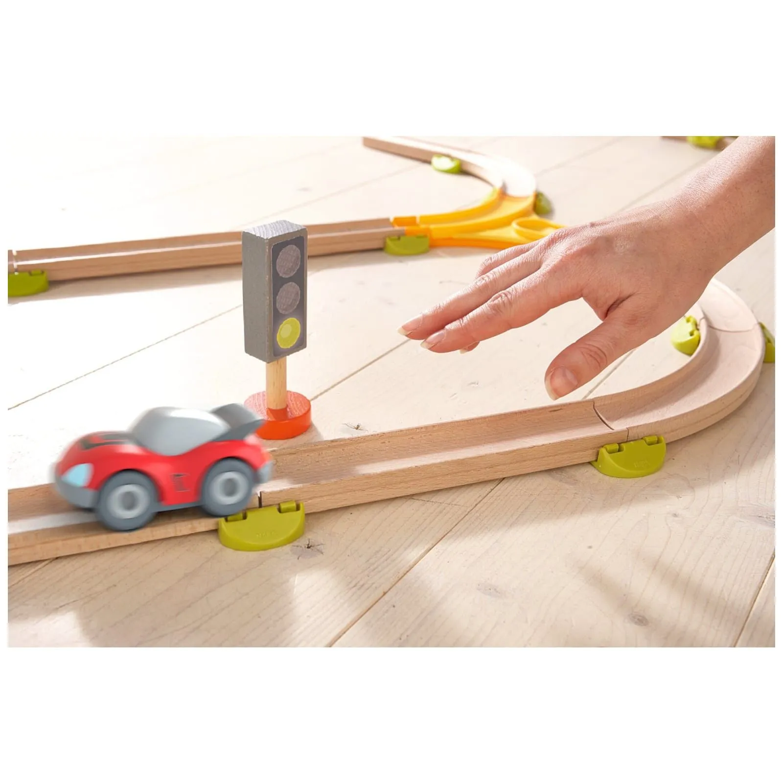 Haba Haba Cars - Voiture de sport rouge – vue 4 – Véhicules miniatures