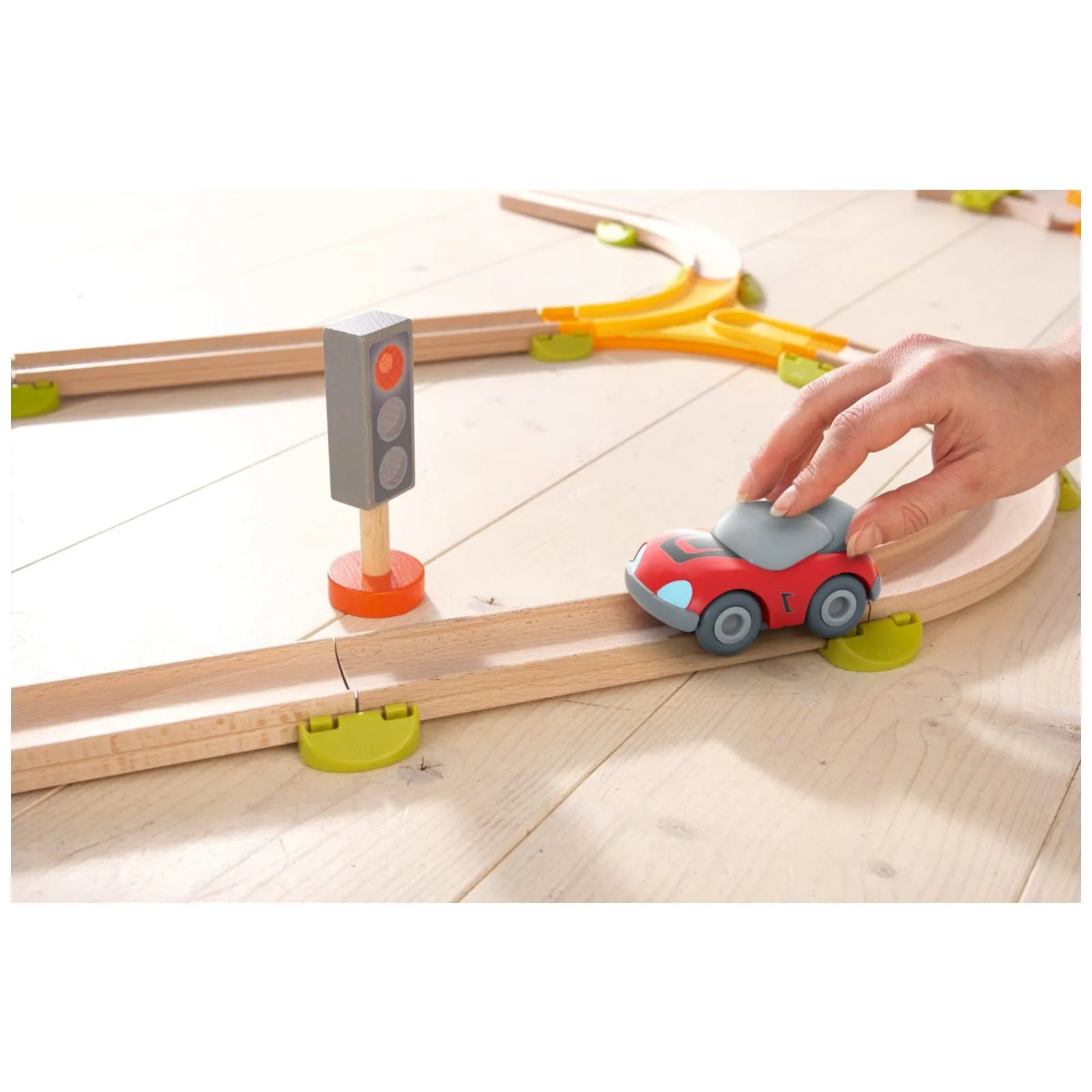 Haba Haba Cars - Voiture de sport rouge – vue 6 – Véhicules miniatures