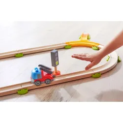 Haba Haba Cars - Fire ladder truck – vue 5 – Miniature vehicles