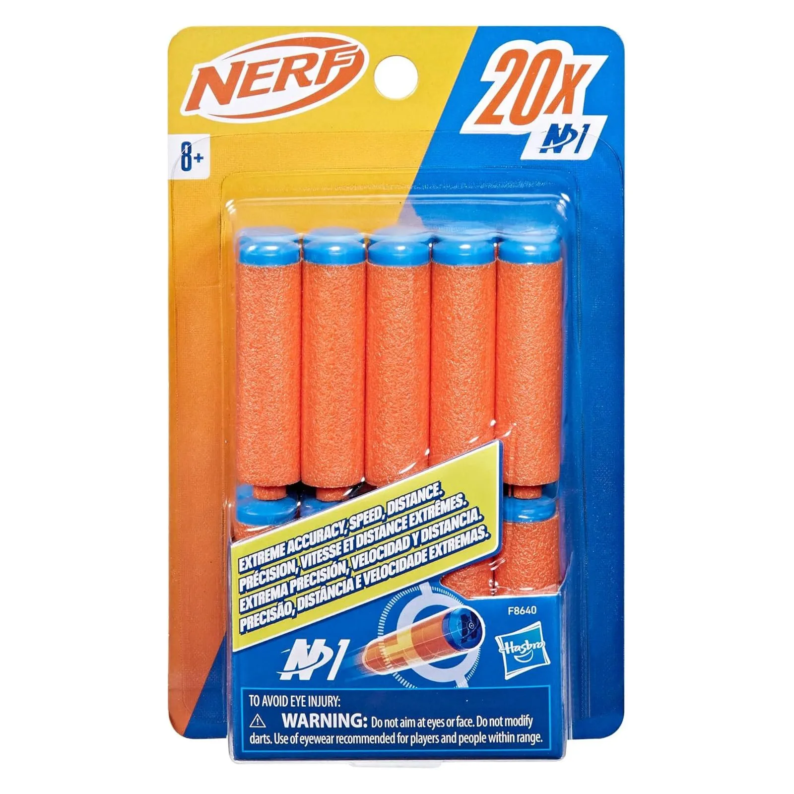 Hasbro Nerf N Series - N1 Darts (20 Darts) – vue 11 – Outdoor Play