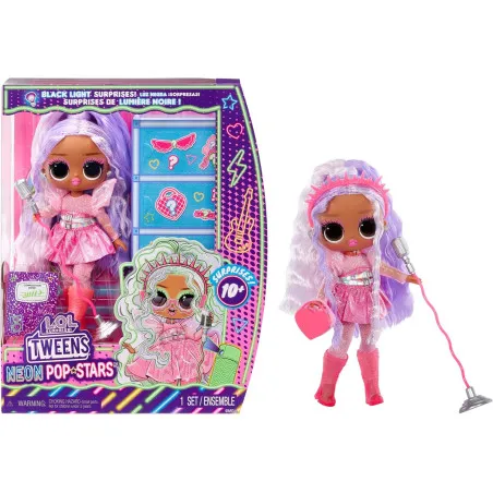 MGA LOL Surprise - Tweens Neon Pop Stars Kitty K. – vue 1 – LOL Surprise