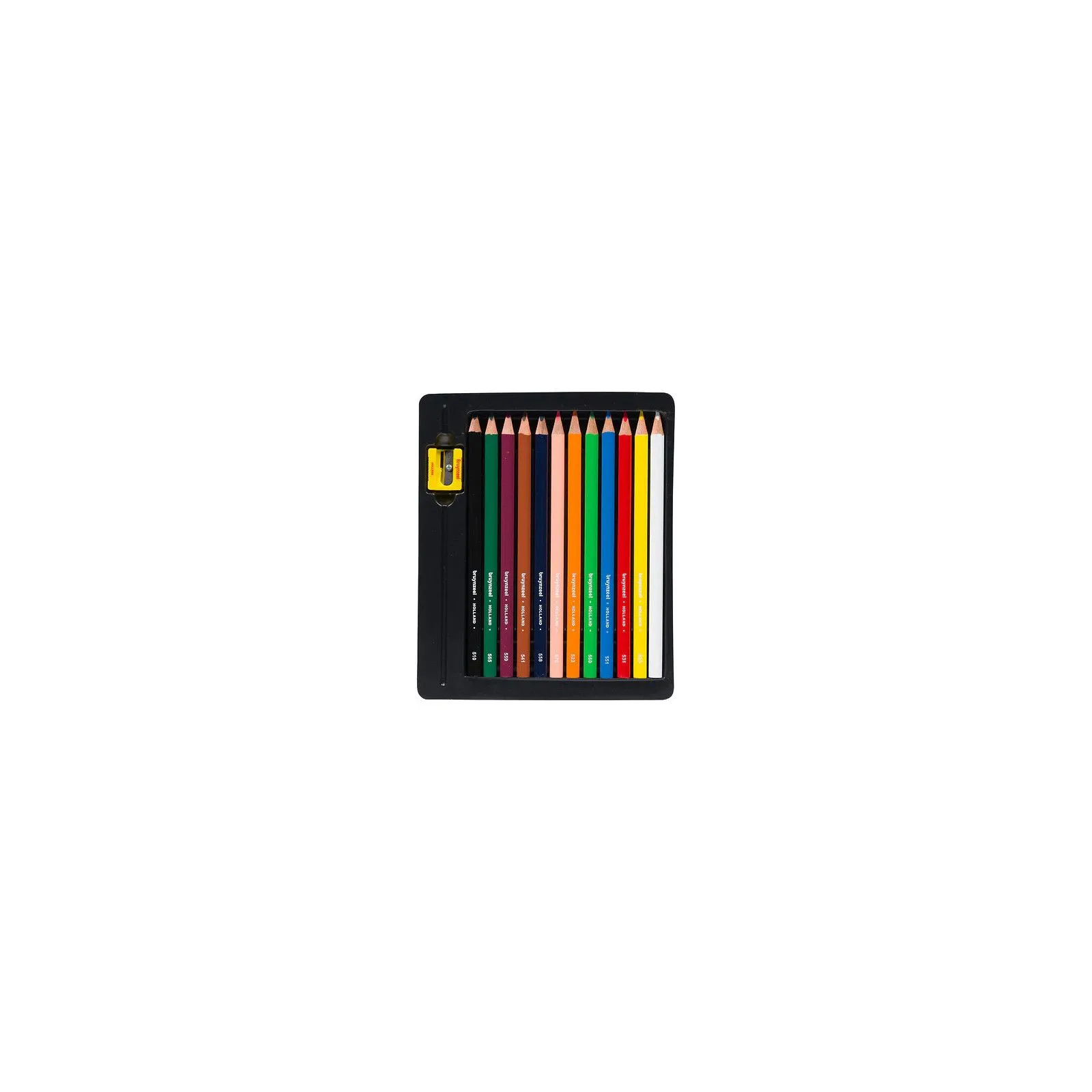 Bruynzeel Bruynzeel Kids crayons de couleur triangulaires, 12 pcs – vue 3 – Peinture & dessin