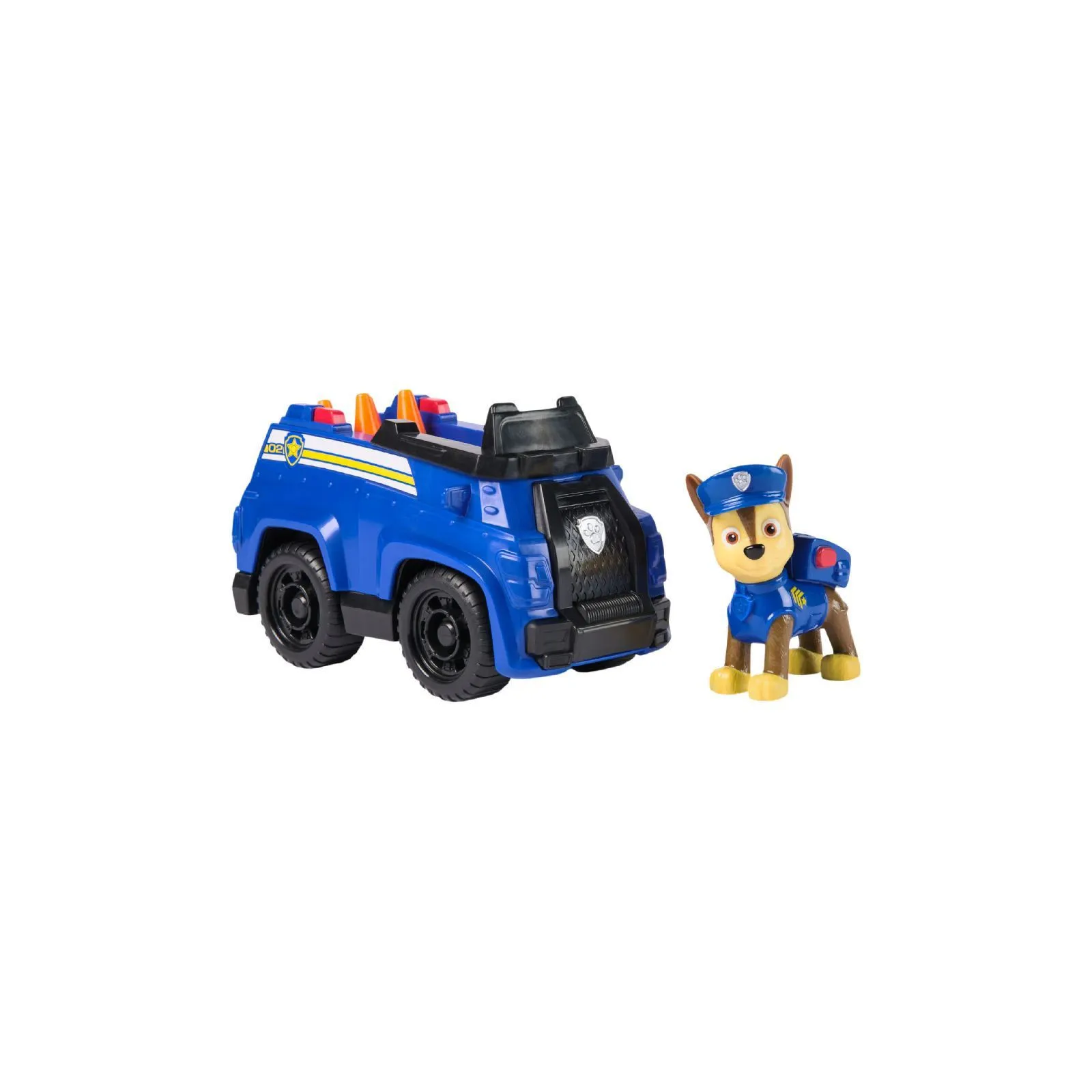 Spin Master Paw Patrol - Chase and his Patrol Cruiser – vue 1 – Paw Patrol