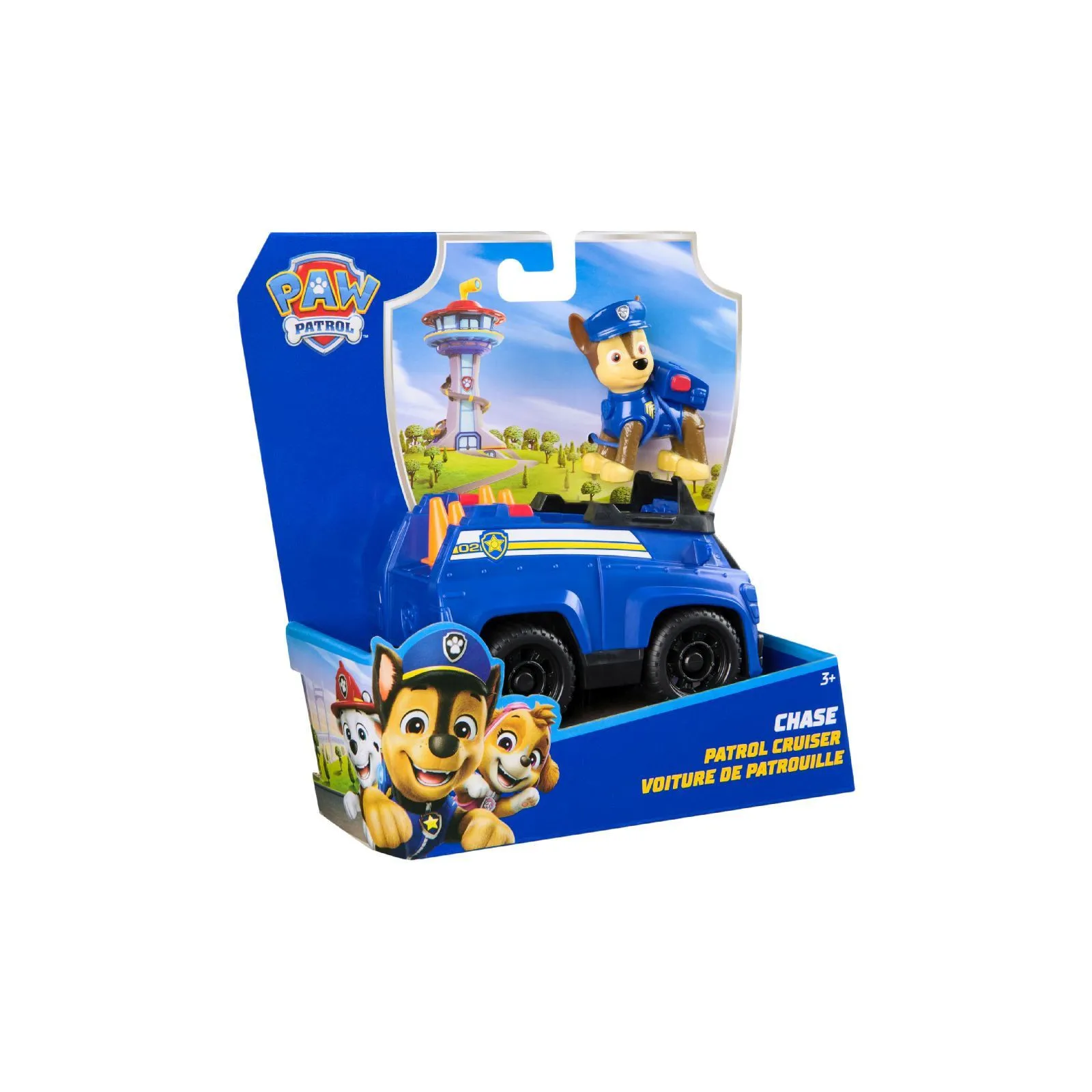 Spin Master Paw Patrol - Chase and his Patrol Cruiser – vue 5 – Paw Patrol