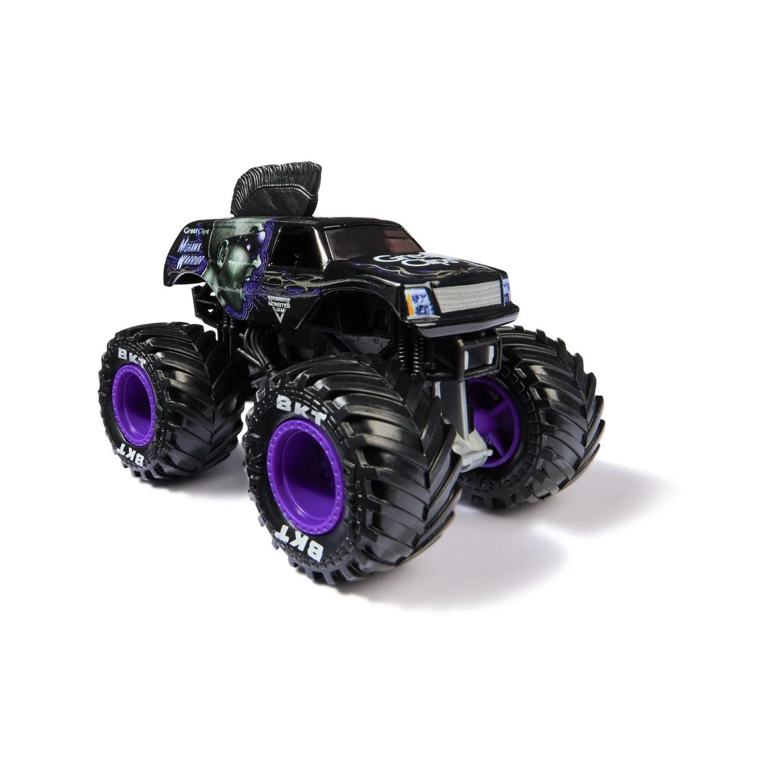 Spin Master Monster Jam (Series 36) - Mohawk Warrior – vue 3 – Cars, Trucks, etc.