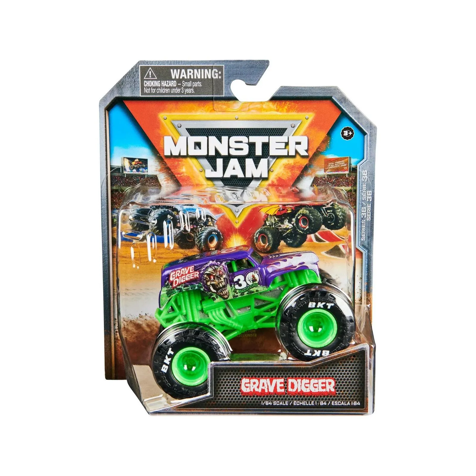 Spin Master Monster Jam (Série 36) - Grave Digger – vue 1 – Voitures, camions, etc.