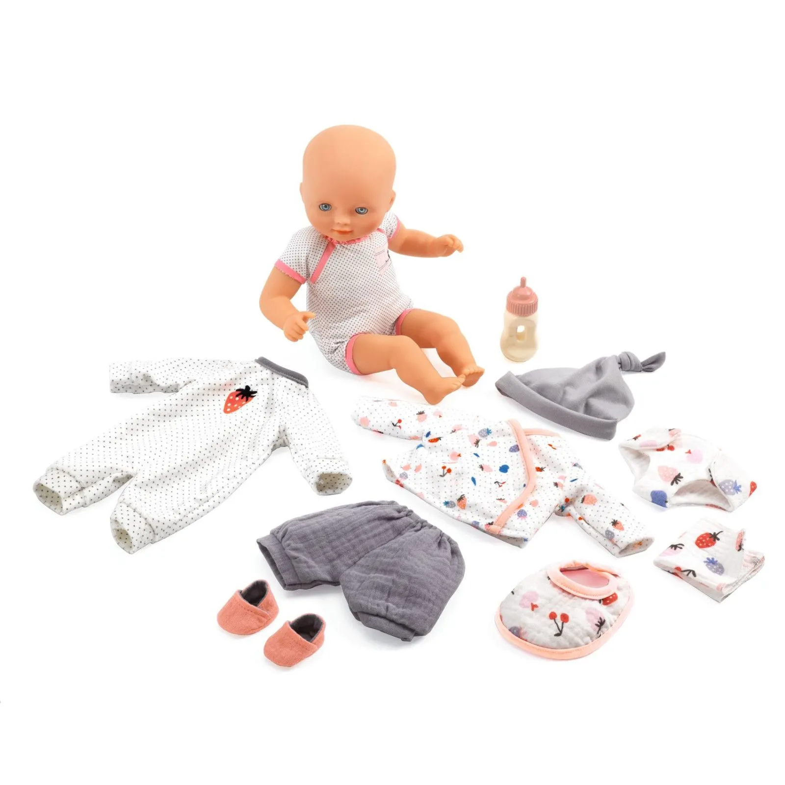 Djeco Pomea - Vanille's suitcase – vue 2 – Djeco Dolls