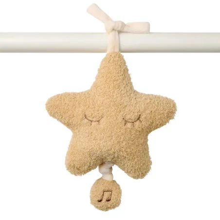 Nattou Peluche Musicale étoile - TEDDY - 20 cm - Teddy Miel – vue 1 – Jouets musicaux