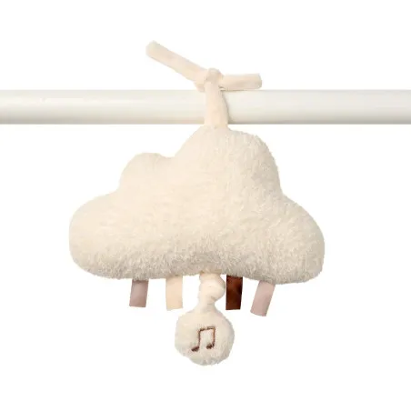 Nattou Musical Cuddly Cloud TEDDY - TEDDY - 15 cm - Teddy Ecru – vue 1 – Musical toys
