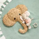 Nattou Musical Elephant Plush FLO, ERNEST & OLI - 24 cm - Oli Pink – vue 2 – Musical toys