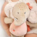 Nattou Musical Elephant Plush FLO, ERNEST & OLI - 24 cm - Oli Pink – vue 4 – Musical toys