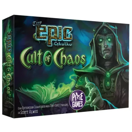 PixieGames Tiny Epic - Cthulhu - Ext. - Culte Du Chaos – vue 1 – Jeux de societe