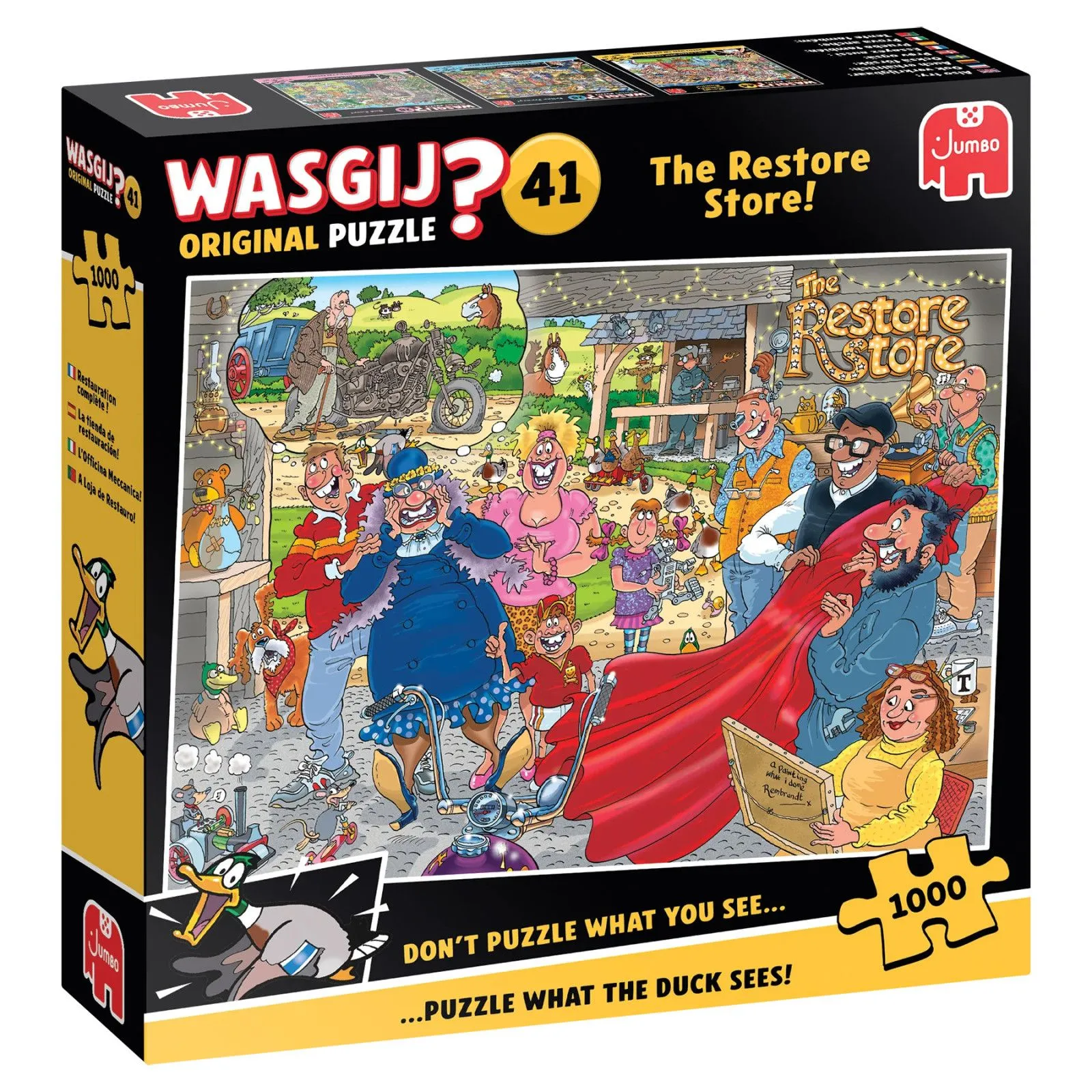 Jumbo Wasgij Original 41 - Restauration complète! [1000] – vue 1 – Puzzles