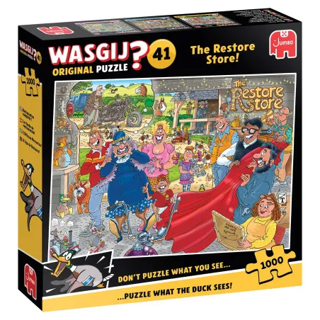 Jumbo Wasgij Original 41 - The Restore Store! [1000] – vue 1 – Puzzles