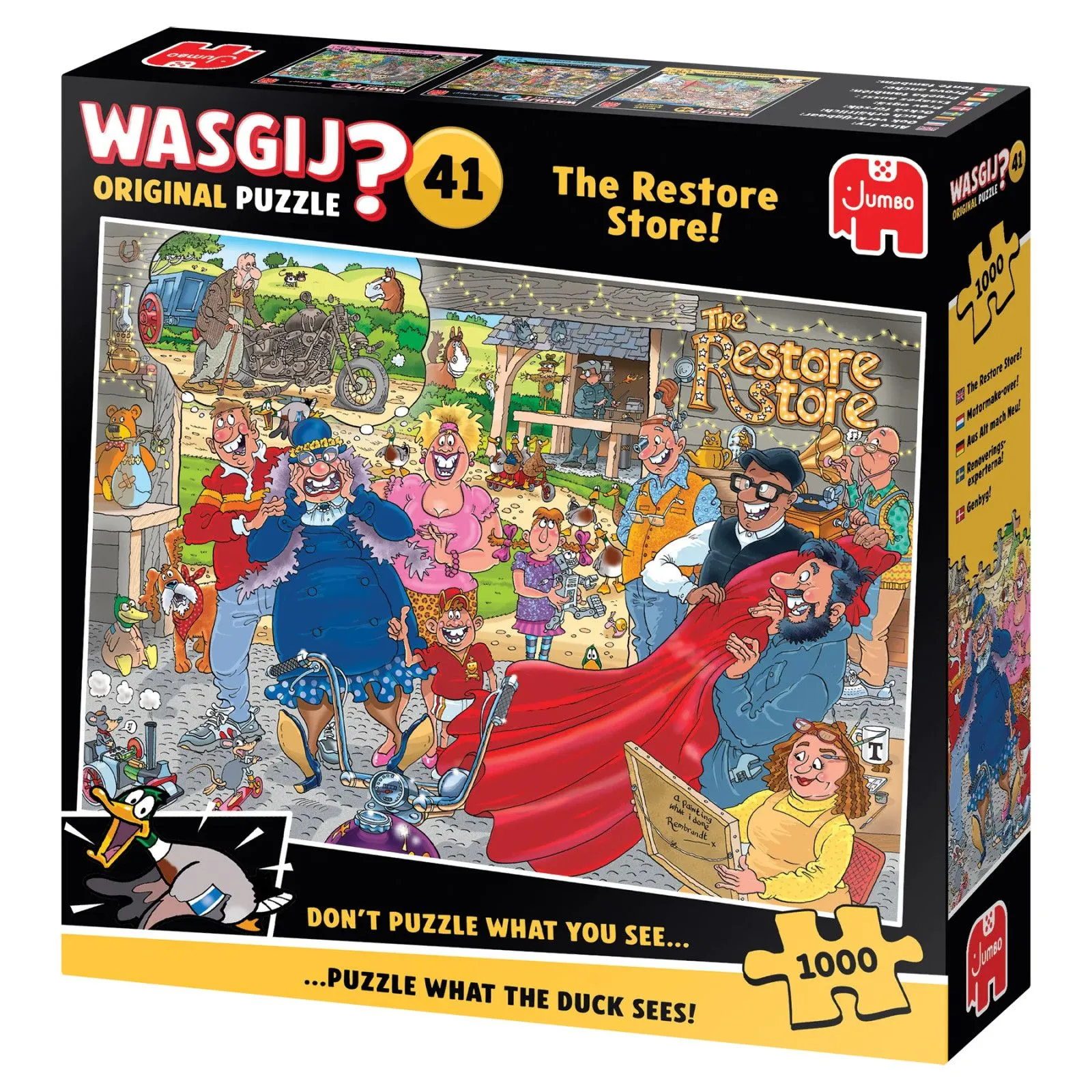 Jumbo Wasgij Original 41 - Restauration complète! [1000] – vue 3 – Puzzles