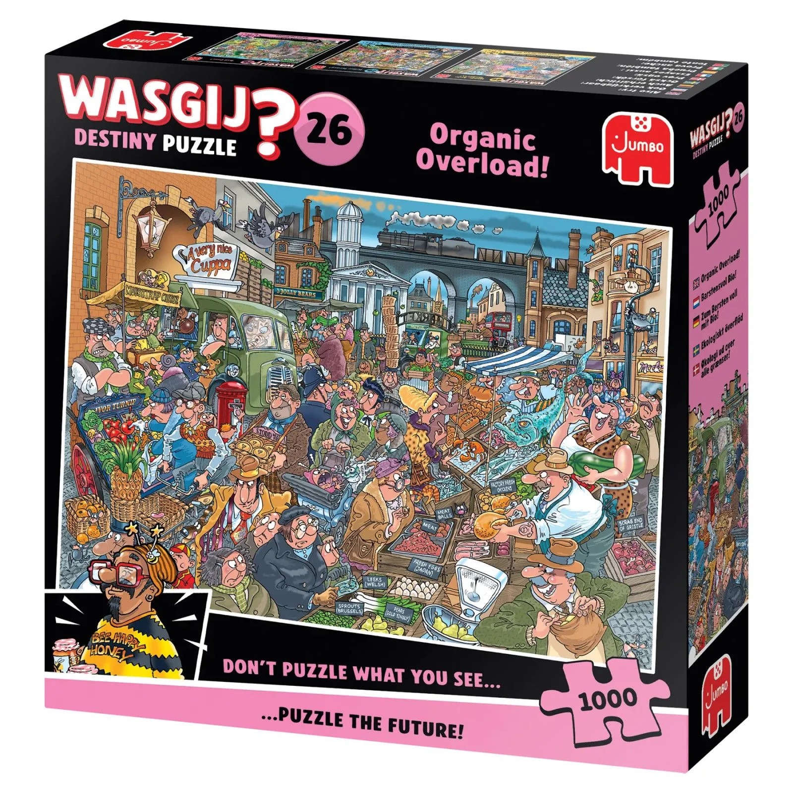 Jumbo Wasgij Destiny 26 - Organic Overload! [1000] – vue 3 – Puzzles