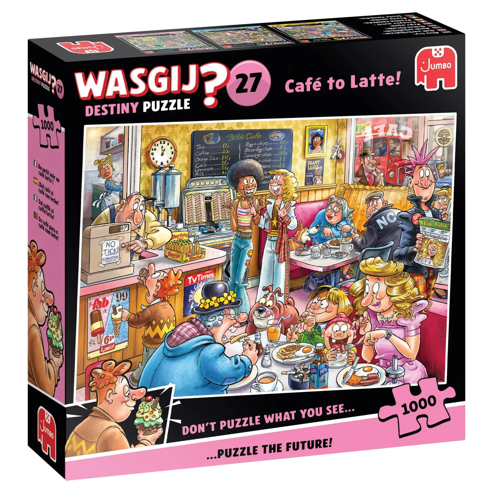 Jumbo Wasgij Destiny 27 - Café to Latte! [1000] – vue 1 – Puzzles
