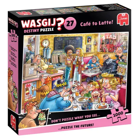 Jumbo Wasgij Destiny 27 - Du petit noir au café latte! [1000] – vue 1 – Puzzles