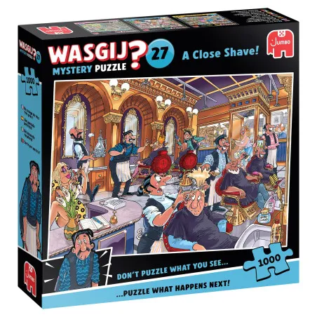 Jumbo Wasgij Mystery 27 - A Close Shave! [1000] – vue 1 – Puzzles