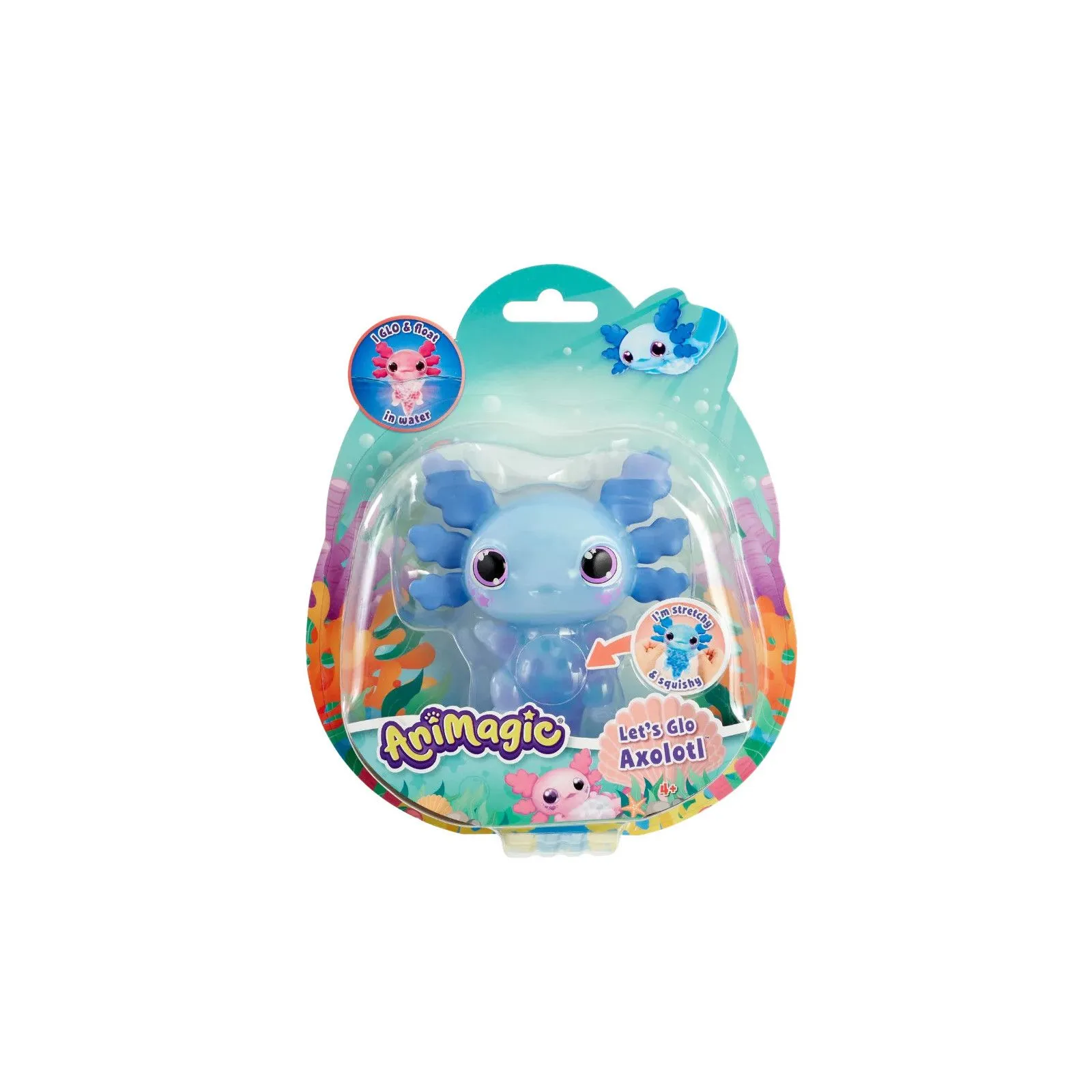 Goliath AniMagic - Let's Glo Axolotl (blue) – vue 1 – Water Play