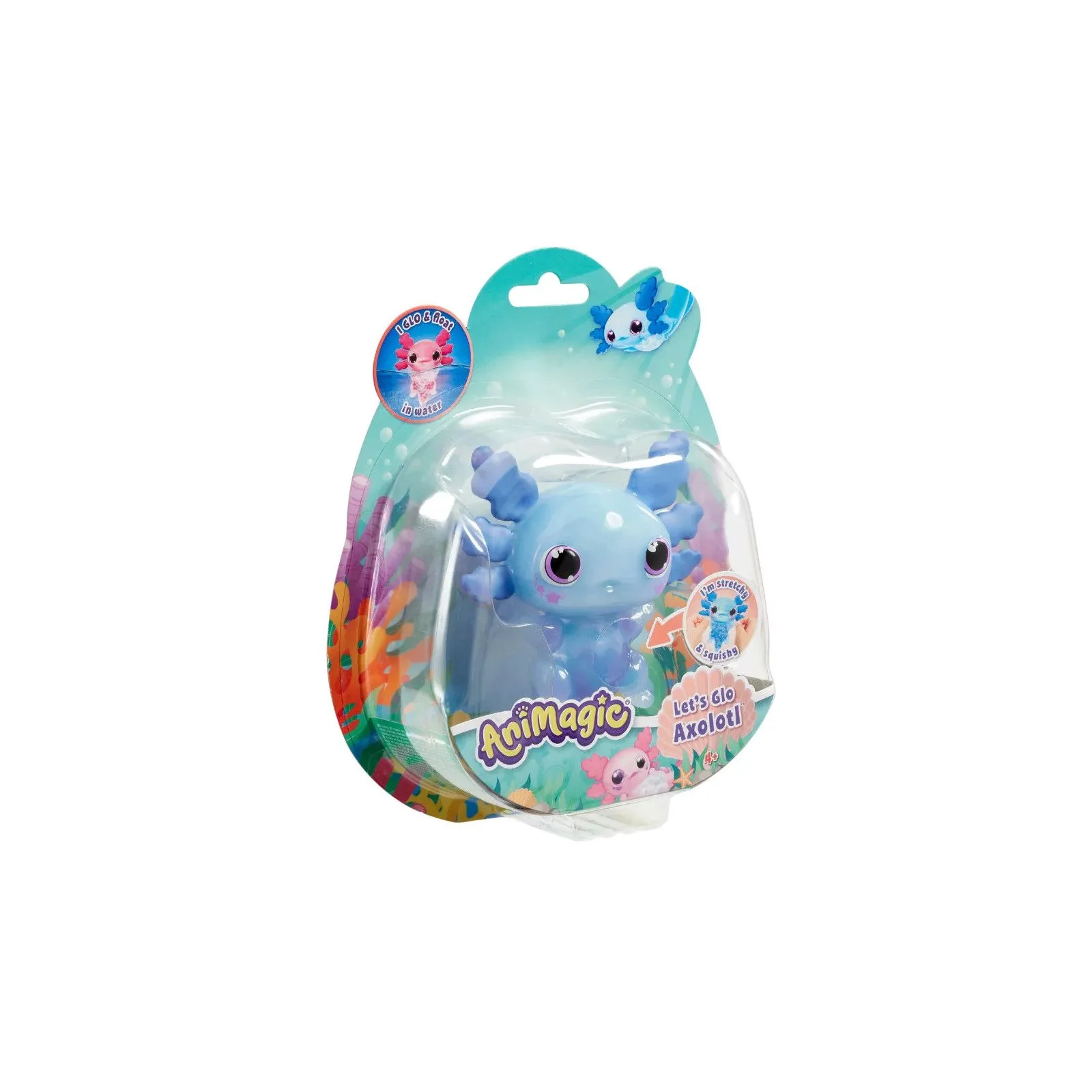Goliath AniMagic - Let's Glo Axolotl (blue) – vue 2 – Water Play