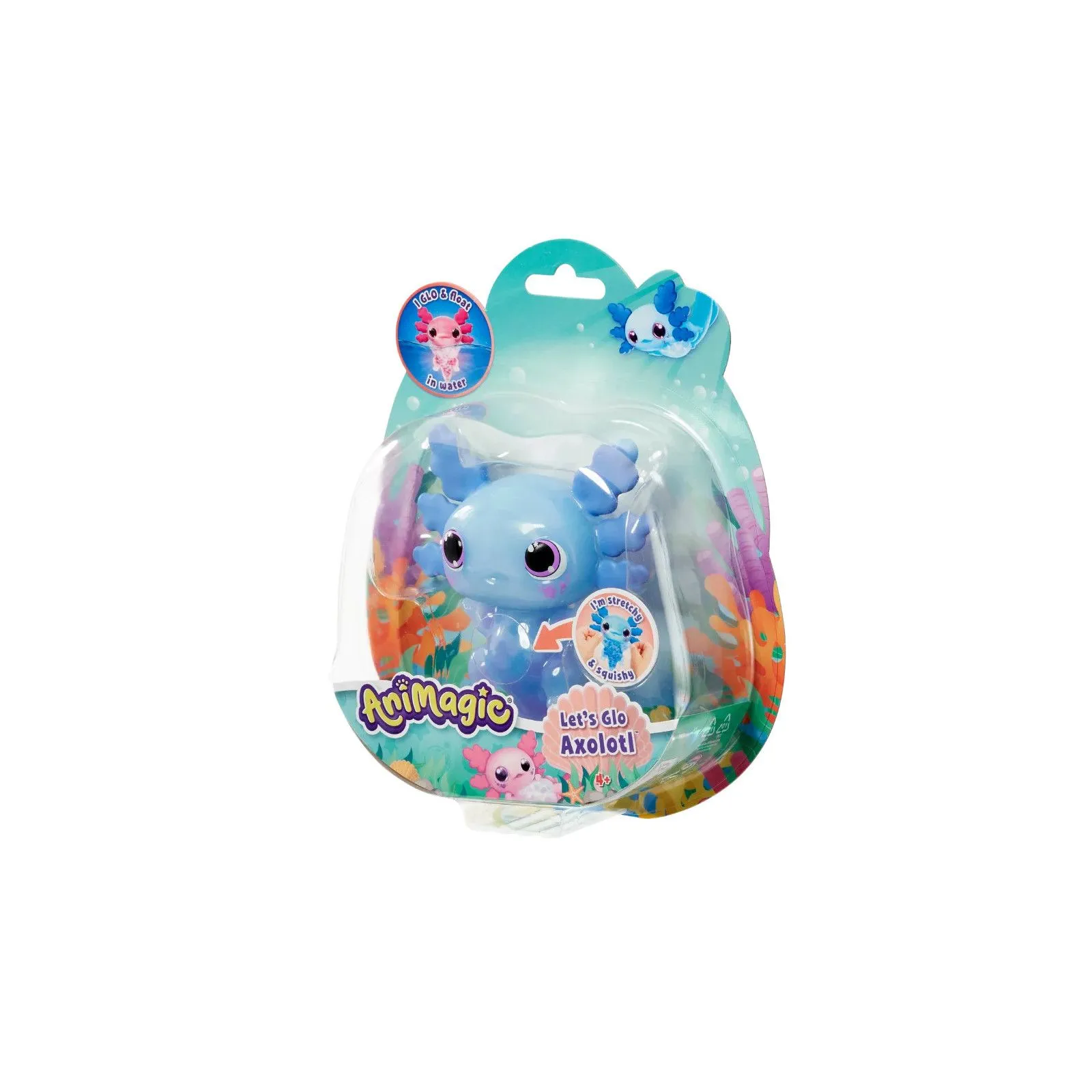 Goliath AniMagic - Let's Glo Axolotl (blue) – vue 3 – Water Play