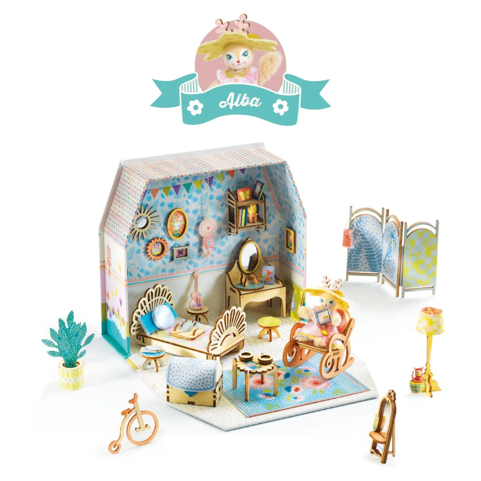 Djeco Art of model making - DIY - Mi House - Alba – vue 4 – Miniature Houses & Worlds