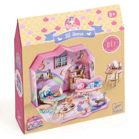 Djeco Art of model making - DIY - Mi House - Rosie – vue 1 – Miniature Houses & Worlds