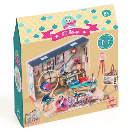 Djeco Art of model making - DIY - Mi House - Stella – vue 1 – Miniature Houses & Worlds