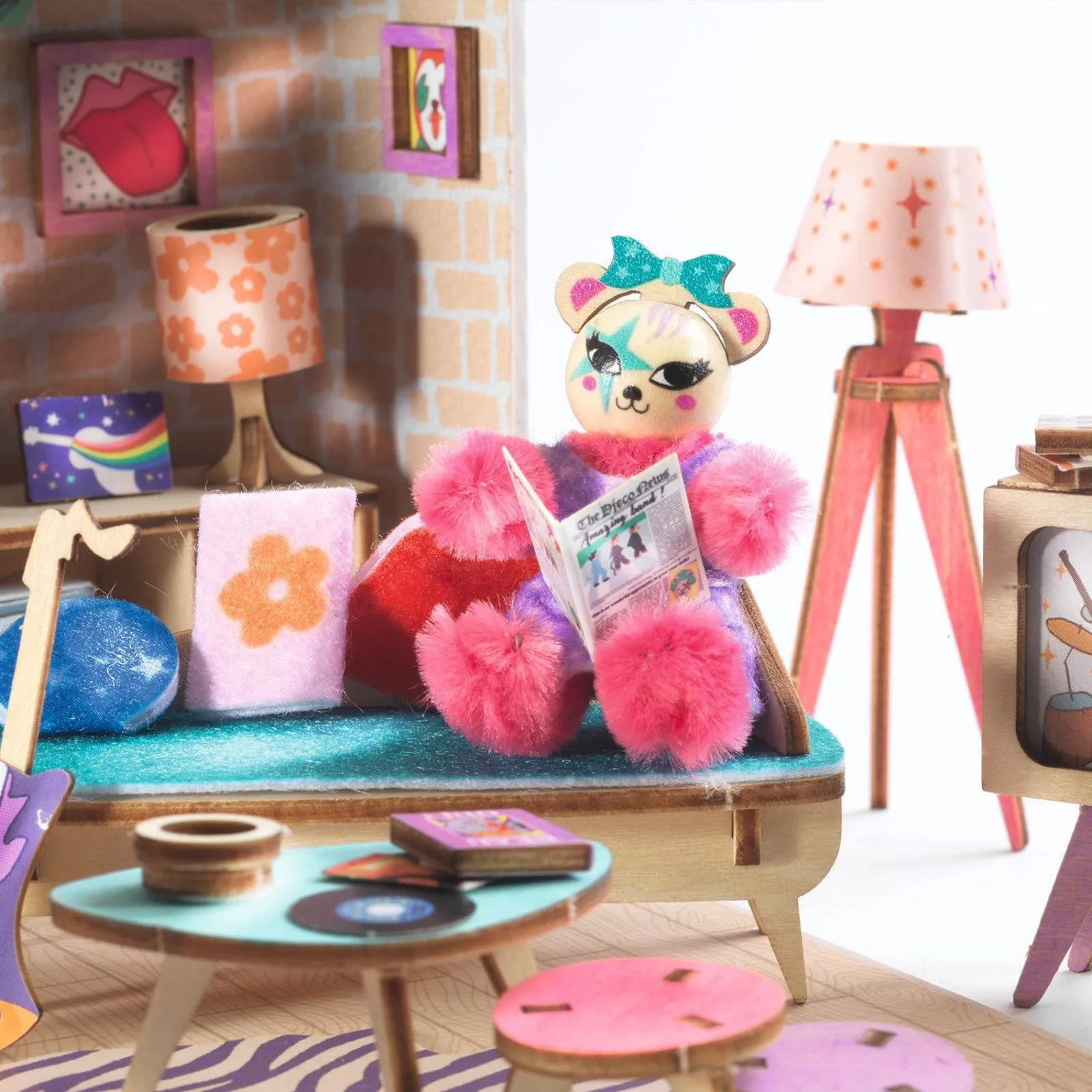 Djeco Art of model making - DIY - Mi House - Stella – vue 11 – Miniature Houses & Worlds